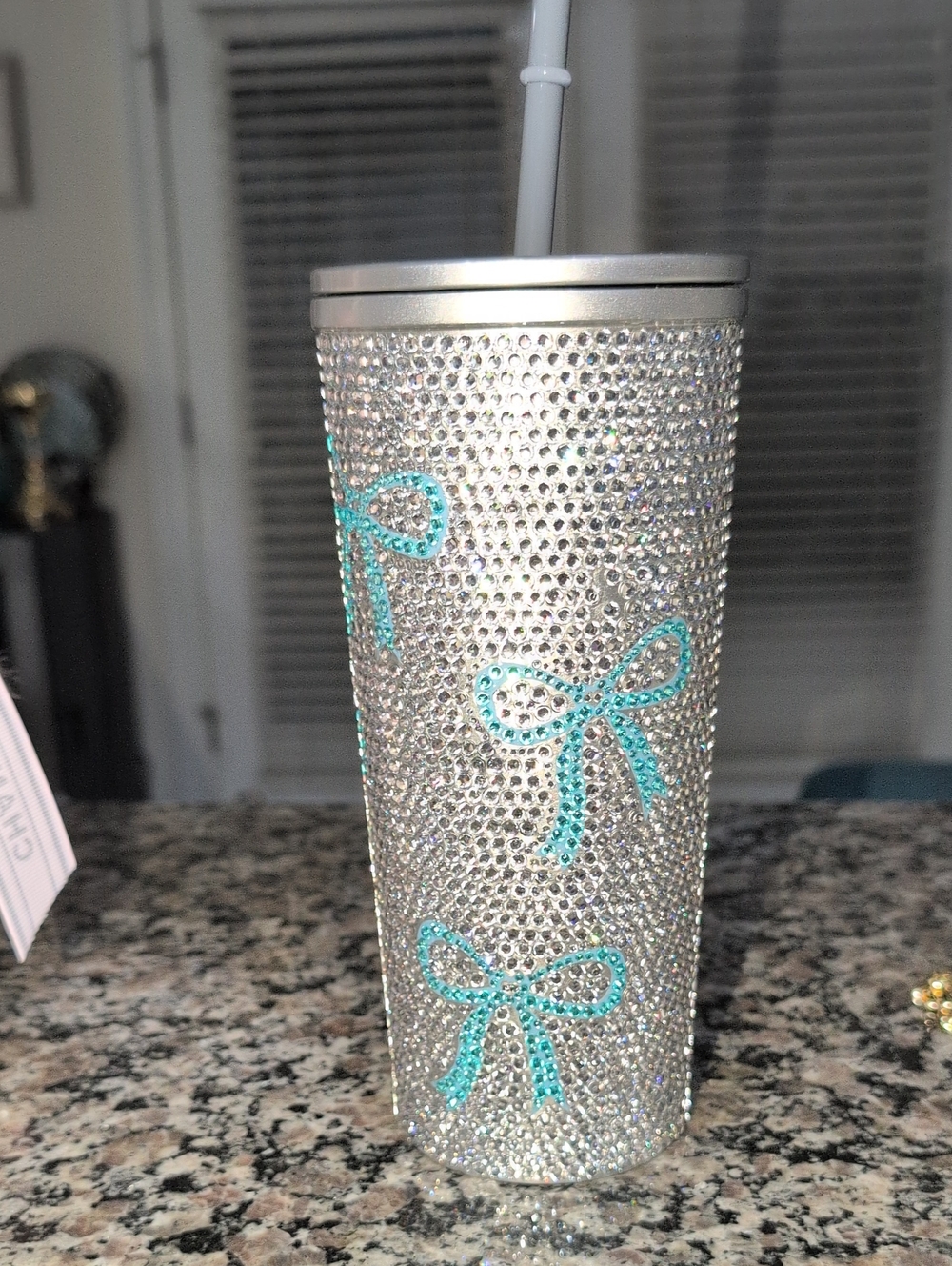 Hydrapeak Journey 25 Oz Limited Edition Bling Bow Rhinestone Tumbler